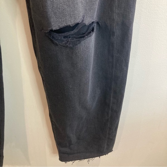 AMERICAN EAGLE Sz  4 Short Relaxed Mom Jeans High Waist Ankle Length Jeans NEW - Picture 3 of 15